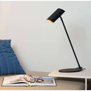 👉 Bureaulamp zwart metaal a++ Geraffineerde Hester,