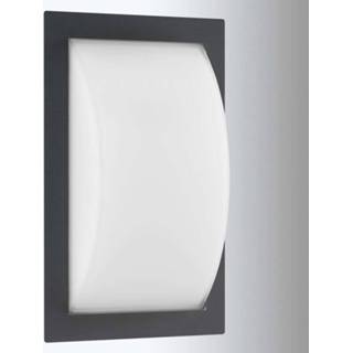 👉 Buiten wandlamp aluminium warmwit grafiet LED buitenwandlamp Ivett in
