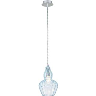 👉 Hanglamp blauw a++ licht-transparant Eustoma lichtblauw