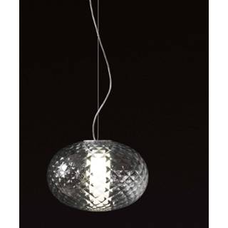 👉 Glashanglamp aluminium warmwit a+ Mariana Pellegrino Soto Oluce Recuerdo - glas-hanglamp met LED