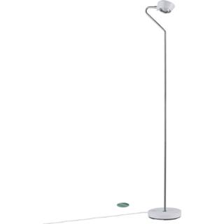 👉 Vloerlamp Mat Wit kunststof warmwit a+ c stekkertransformator Paulmann Ramos LED