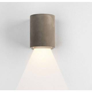 👉 Buitenwandlamp beton grijs warmwit a+ Astro Dunbar LED buitenwandlamp, 1-lamp