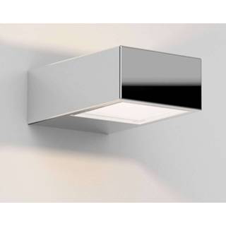 👉 Wandlamp chroom metaal warmwit Astro Kappa - hoekige LED badkamer
