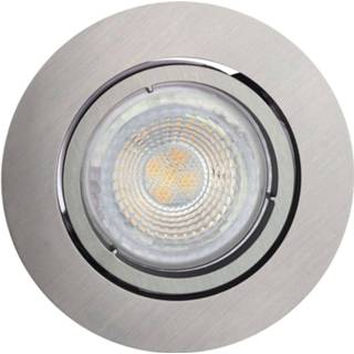 👉 Inbouwspot nikkel a++ LED Octans 2.700K 3per set,