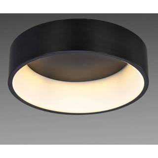 👉 Plafondlamp zwart metaal warmwit LED Pure Ø 60 cm