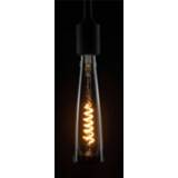 👉 Zwart LED Flower Bulb E27 8W warmwit 360 lm