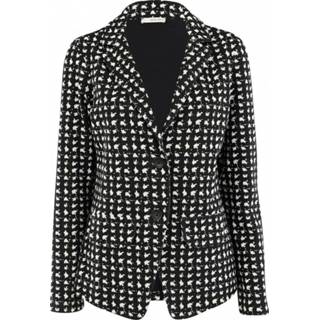 👉 Blazer polyester vrouwen zwart Sani Blu Blazers