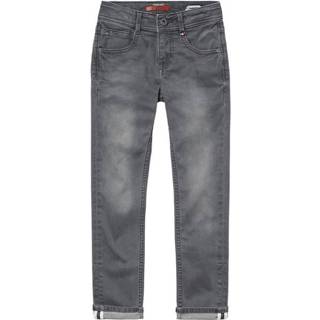 👉 Vingino jeans Apache jongens polykatoen donkergrijs mt 140