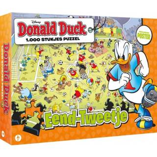 👉 Puzzel Donald Duck 4 - Eend-Tweetje (1000 stukjes) 8710841541946