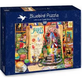 👉 Puzzel Life is an Open Book Paris (1000 stukjes) 3663384702396