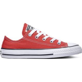 👉 Rood textiel unisex jeugd Converse All Stars Laag (Mt 27 t/m 35)-27 886952772772