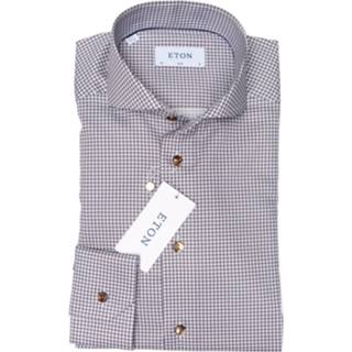 👉 Overhemd male bruin Eton