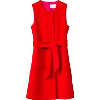 👉 Vrouwen rood Oilily Codor agate woven jacket 20 solid true - 8718904157547