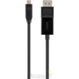 👉 Kabel adapter zwart Belkin B2B103-06-BLK video 1,8 m USB C DisplayPort 745883779093