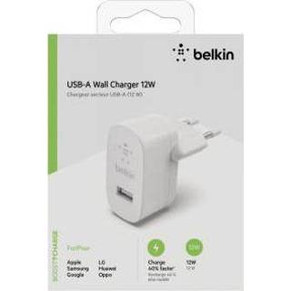 👉 Belkin USB-A Ladegerät. 12W weiÃ? WCA002vfWH 745883793389