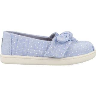 👉 Licht blauw canvas unisex jeugd Toms Alpargata 10013299 Blauw-19.5 889556594696