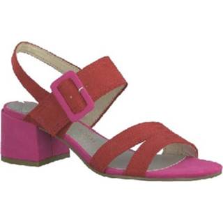 👉 Damesschoenen vrouwen g+ magenta Marco Tozzi sandalet