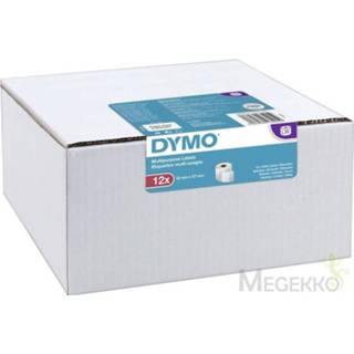 👉 Etiket wit Dymo multifunctionele etiketten 32 x 57 mm 12x 1000 st. 3026980930950