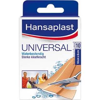 👉 Pleister active Hansaplast univeral, wondpleisters, water resistant, 6x100 cm