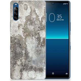 👉 Siliconen hoesje Sony Xperia L4 TPU Beton Print 8720215362145