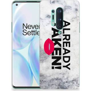 👉 Siliconen hoesje wit OnePlus 8 Pro met naam Already Taken White 8720215318234