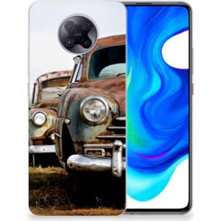 👉 Siliconen hoesje Xiaomi Poco F2 Pro met foto Vintage Auto 8720215600568