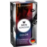 👉 Condoom One Size meerkleurig Mein Kondom Color - 12 Condooms 4013006210058