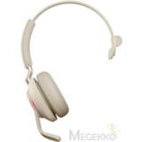 👉 Headset beige Jabra Evolve2 65 UC Mono Hoofdband 5706991023053