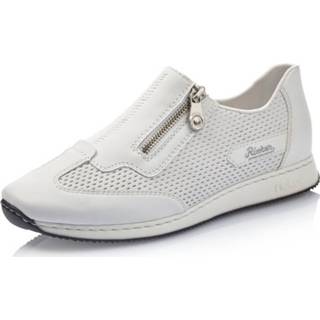 👉 Instappers damesschoenen wit vrouwen Rieker 8945109981725