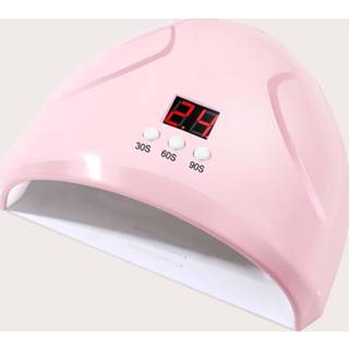 👉 Nageldroger ABS roze 1 stuk vaste kleur