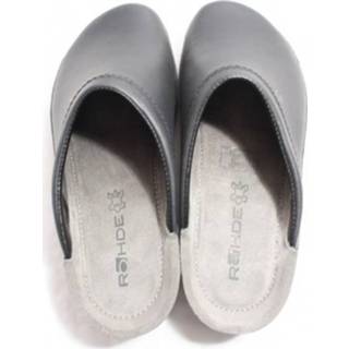 👉 Pantof fels zwart male Rohde 1515-90 pantoffels