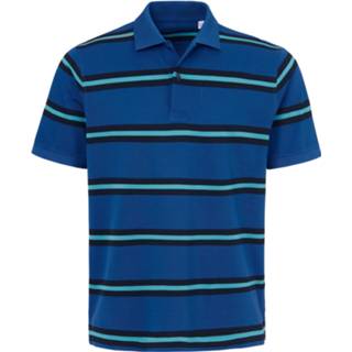 👉 Poloshirt blauw katoen 100% met korte mouwen E.Muracchini