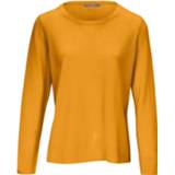 👉 Trui geel scheerwol en kasjmier met ronde hals include