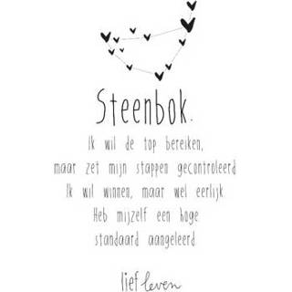 👉 Sterrenbeeld Steenbok Lief Leven | kaart