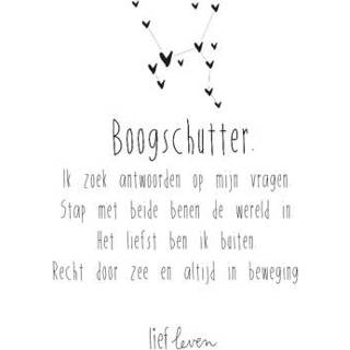 👉 Sterrenbeeld Boogschutter Lief Leven | kaart