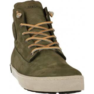 👉 Veterboots herenschoenen groen male Blackstone Veterboot