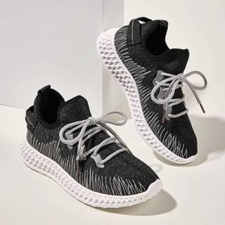 👉 Sneakers zwart Sneaker