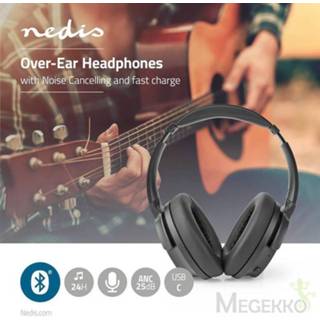 👉 Over-Ear Bluetooth-hoofdtelefoon | 24 uur afspeeltijd 25 dB noise cancelling Snel opladen Zwar 5412810327676