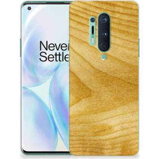 👉 Bumper hoesje hout OnePlus 8 Pro Licht 8720215404975
