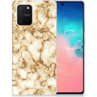 👉 Siliconen hoesje marmer goud Samsung Galaxy S10 Lite TPU 8720215155266