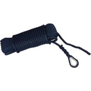 👉 Superlene ankerlijn, 3-strengs polypropyleen, donker blauw, Ø 12 mm, 30 meter