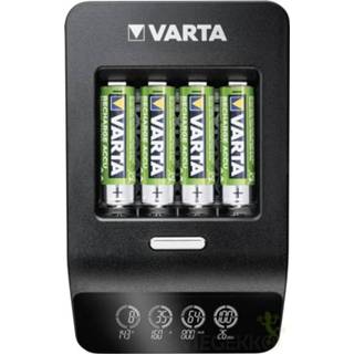 👉 Varta LCD Ultra Fast Charger+ incl. 4 accu's 2100 mAh AA + 12V 4008496988273