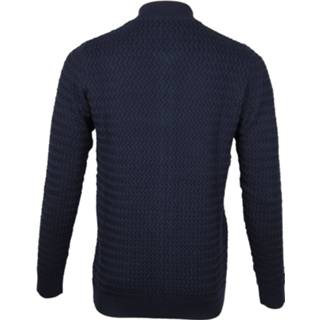 👉 Shirt blauw polyester XXL effen male donkerblauw Napapijri Ebir Long Sleeve Polo 195441445265 2900055107021