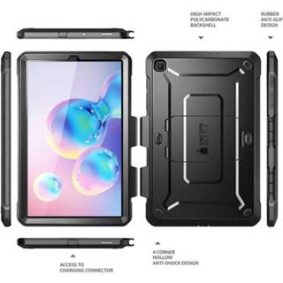 👉 Zwart extreem hoesje Supcase Unicorn Beetle Pro Samsung Galaxy Tab S6 Lite - 843439132337