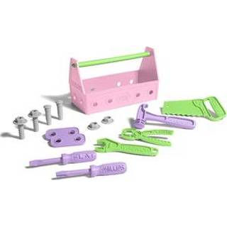 👉 Roze stuks Green Toys Tool Set - PINK 816409012878