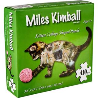 👉 Vormpuzzel multicolor karton unisex niet alleen leuk voor kattenliefhebbers Kat TRI 4055512471509