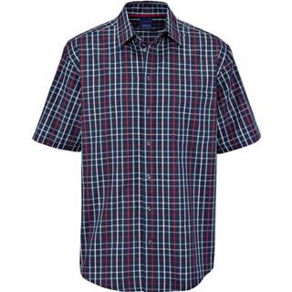 👉 Overhemd met ruitdessin BABISTA Marine/Rood