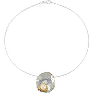 👉 Halsketting wit zilver vrouwen aantrekkelijk design Collier AMY VERMONT 4055705478155 5450543497068