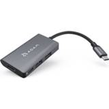 👉 Grijs USB-C adapters ADAM elements CASA Hub A01m 3.1 4 port 840741109576
