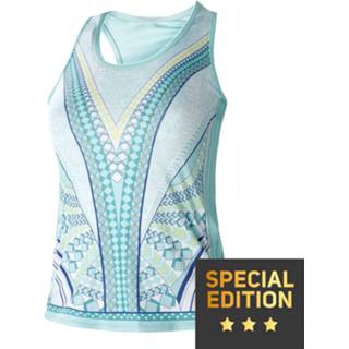 👉 Tanktop XS blauw vrouwen Lucky in Love Fantasy Racerback Special Edition Dames